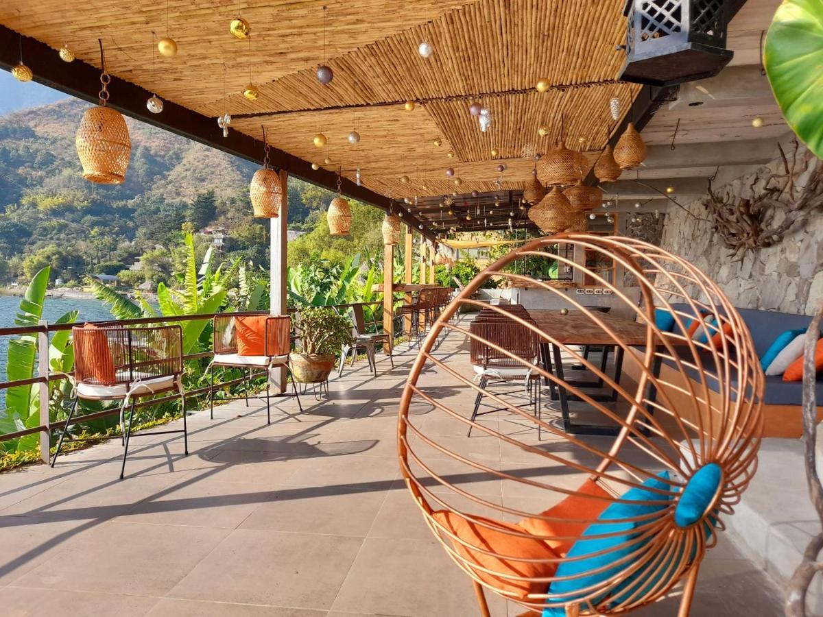 Atitlan Sunset Lodge Santa Cruz La Laguna Exterior foto