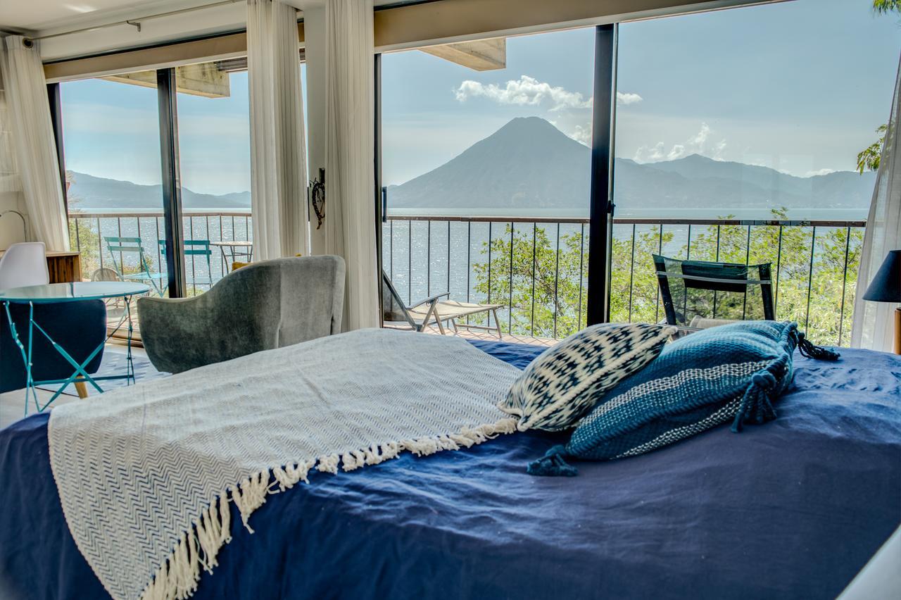 Atitlan Sunset Lodge Santa Cruz La Laguna Exterior foto