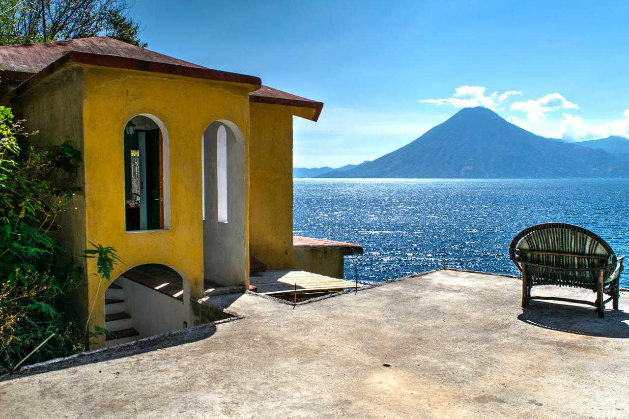 Atitlan Sunset Lodge Santa Cruz La Laguna Exterior foto
