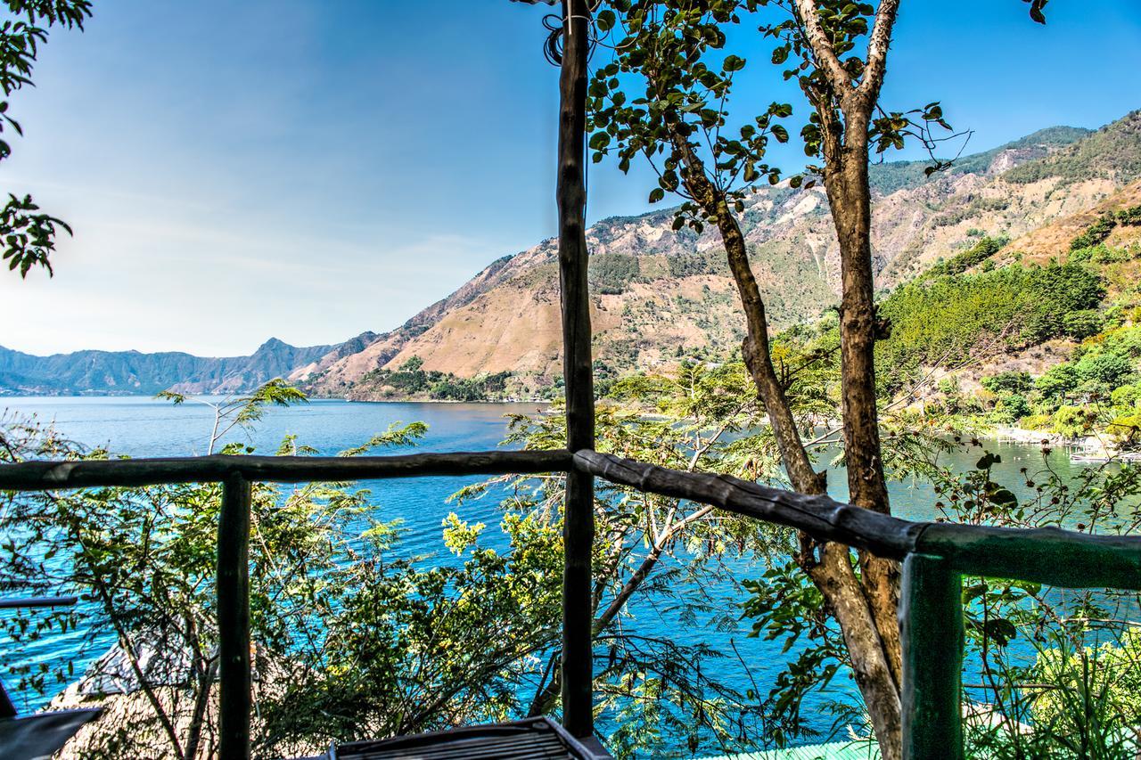 Atitlan Sunset Lodge Santa Cruz La Laguna Exterior foto